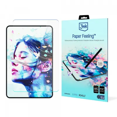 Folie de protectie Ecran 3MK Paper Feeling pentru Apple iPad (2025) / (2022), Plastic, Set 2 bucati
