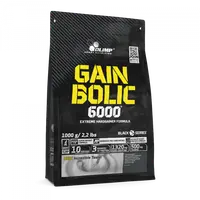 Gainer pudra proteica proteine din zer Gain Bolic 6000 Vanilie, 1kg, Olimp Sport Nutrition