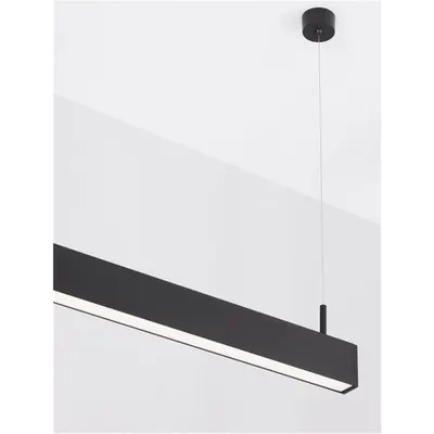 Sistem iluminat liniar LINEAR Nisipiu Negru Aluminiu 40W 220-240V Phillips CRI>90 UGR<19 Beam Angle 120° 2800Lm 3000K IP20 Driver Included