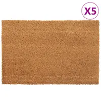 Gossi covoras de usa, 5 buc., natural, 40x60 cm, fibre de cocos