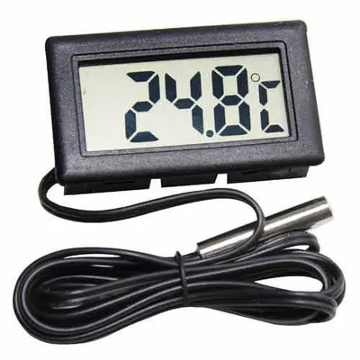 Termometru TPM multifunctional DAO cu sonda pentru frigider, auto, acvariu, interval -18 +110°C, TPM10 EN GROSS