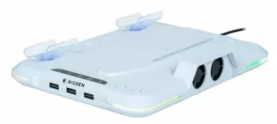 Stație multifuncțională Nacon - pentru PS5 Slim, cu răcire, albă