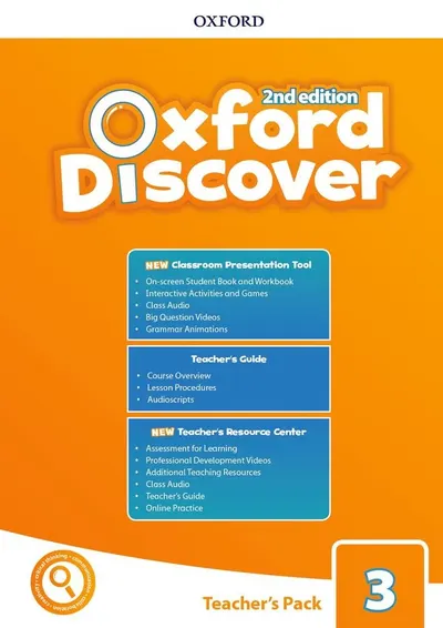 Oxford Discover 2E Level 3 Teacher's Pack- REDUCERE 40%