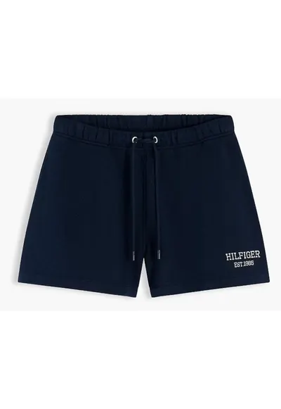 Sort Varsity Crest Sweatshort-Ww0ww51096-C1g
