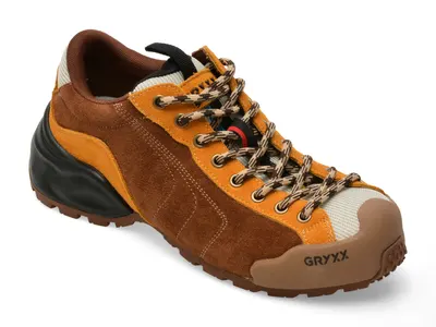 Pantofi sport GRYXX multicolor, 26A01, din piele intoarsa