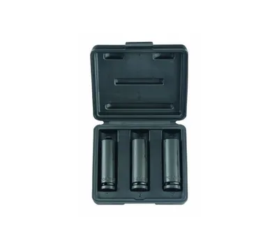 Trusa chei tubulare de impact ½ adanci, Force 17 19 21mm