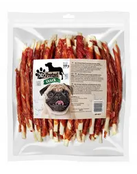 MR. PRETZEL Batoane învelite în carne de rață recompensă pentru câini 500 g