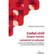 Codul civil. Despre familie