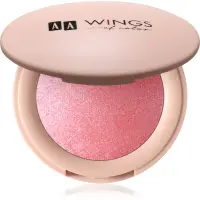AA Wings of Color Power of Glow Illuminating Blush blush cu efect iluminator culoare 01 Sunset Rose 4 g