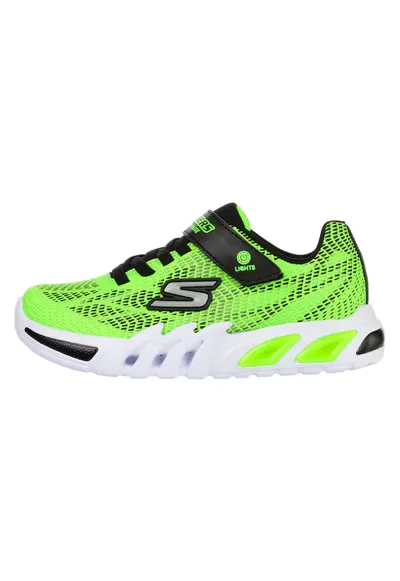 Pantofi sport cu lumini LED Flex-Glow Elite-Vorlo - Verde