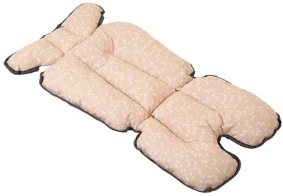 Covoraș pentru cărucior și scaun înalt BabyJem - Flower, Salmon