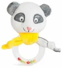 Plus zornaitor pentru copii Amek Toys - Panda, 16 cm