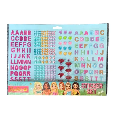 Set stickere 100+, Besties, 26 x 35.5 cm