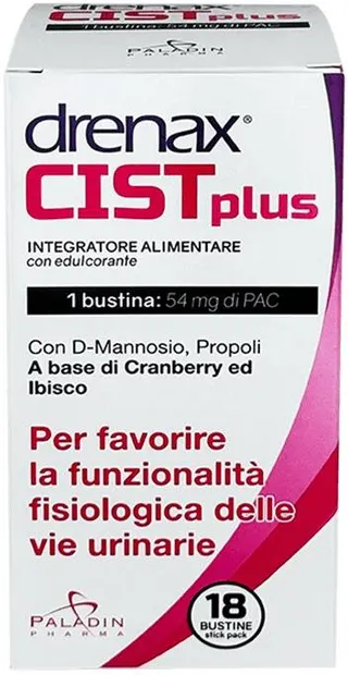 Drenax Cist Plus, 18 pliculețe, Paladin Pharma