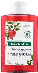 Klorane Pomegranate Șampon pentru par vopsit, 200 ml