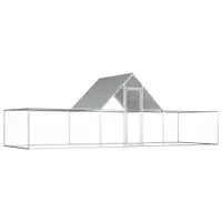 Gossi cotet pentru pasari, 6 x 2 x 2 m, otel galvanizat