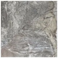 Gresie exterior / interior portelanata Saler Grigio 45 x 45 cm lucioasa tip marmura