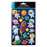 Stickere, Abtibilduri cu Astronauti Animalute