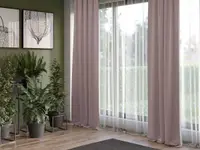 Set 2 draperii Roz