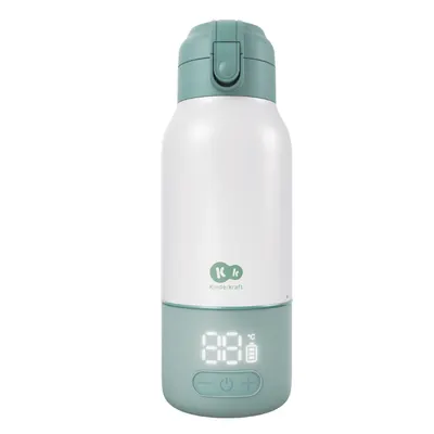 Termos si incalzitor de biberoane 2 in 1 Kinderkraft Gaja Green