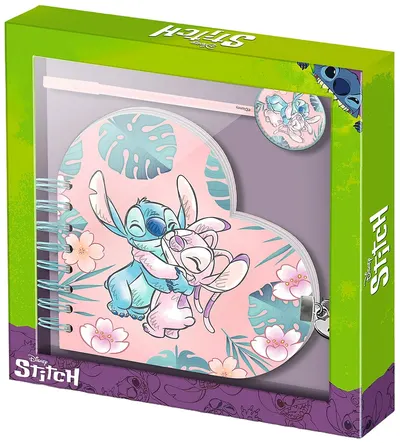 Jurnal secret cu pix Karactermania Lilo & Stitch - Hug