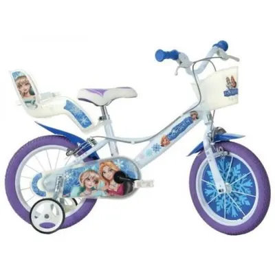 Bicicleta copii 4-6 ani, 16 inch, Craiasa Zapezii, Dino Bikes DB164RSQ