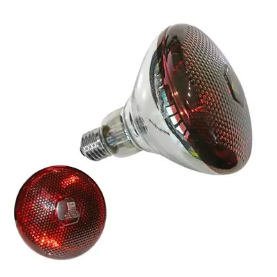 Bec cu infrarosu pentru incalzire 250W lumina rosie