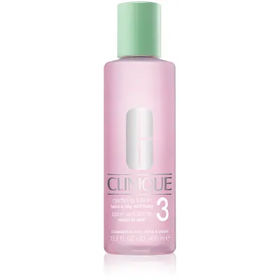 Clinique 3 Steps Clarifying Lotion 3 tonic pentru ten gras și mixt 400 ml