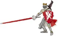 Figurina Papo The Medieval Era – Cavaler pe Dragonul Rosu