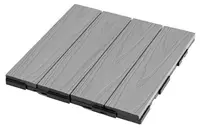 Placă decking Inter Ceramic - SS05, 30 x 30 cm, gri