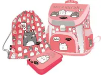 Set școlar Lizzy Card Kittok Catto - 3 în 1