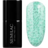 Semilac UV Hybrid Crushed_ICE unghii cu gel folosind UV / lampă cu LED culoare 495 Mint Glacier 7 ml