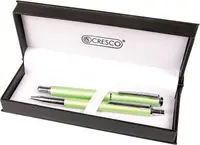 Set stilou și pix Cresco Winner Pastel - Verde
