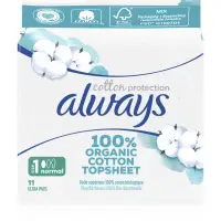 Always Cotton Protection Normal absorbante fara parfum 11 buc