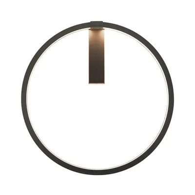 Corp iluminat de perete, aplica, ONE 60 lumini de perete, negru