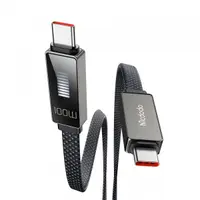 Cablu Date si Incarcare USB-C - USB-C McDodo CA-4470 Rythm Display, 100W, 1.2m, Negru