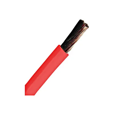 Conductor flexibil cu izolaţie din PVC H07V-K 4mm² rosu