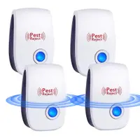 Set 4 x Dispozitiv antidaunatori Pest Reject Repeller Ultrasonic