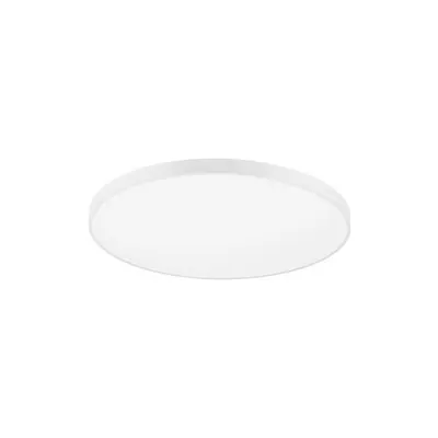 Plafoniera PERFECT Nisipiu Alb Aluminiu & Acrylic Surface LED 120W 10744Lm IP20 TRIAC Dimabil Driver AC220-240V Beam Angle: 120° CRI>80 2700-6000K Schimbare temperatura de culoare si reglare intensitate luminoasa
