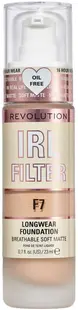 Makeup Revolution Fond de ten de lungă durată IRL Filter, F7, 23 ml