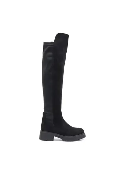 Botine dama - 590558810032440 - Piele ecologica - Negru