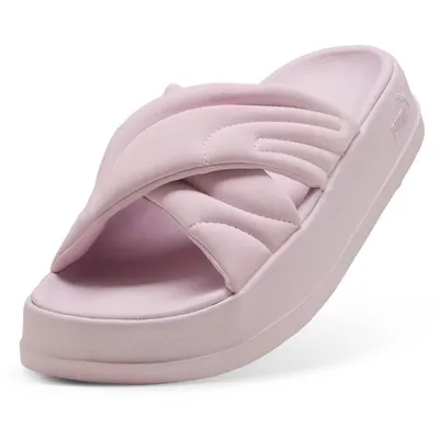 Slapi femei Puma Leadcat Platform, Roz