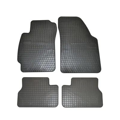 Set covorase auto din cauciuc Honda HRV 1 3usi 1999-2006 culoare Negru, presuri FROGUM, 4 buc.
