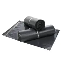Plicuri curierat subțiri negre (set 100 buc) - 50x65+4,5cm