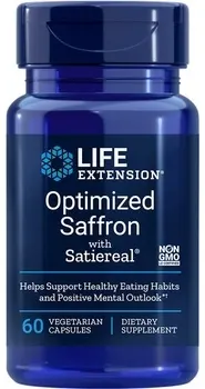 Optimized Saffron with Satiereal, 60 capsule, Life Extension