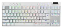 Logitech Tastatură mecanică - G Pro X TKL, fără fir, GX, alb