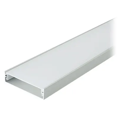 Profil aluminiu pentru banda LED 2M 40MM x 10MM - argintiu V-TAC SKU-24100