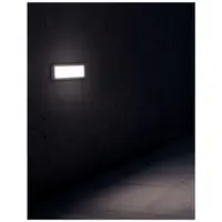 Lampa trepte PULSAR Inchis Gray ABS Acrylic Alb Diffuser, AC Driver Included LED 6 Wat 480Lm 3000K or 4000K, 220-220 Volt 50Hz Beam 67 degrees -IP54