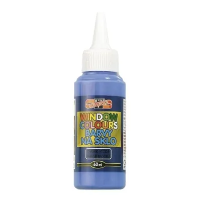 Culoare pentru Sticla, Albastru Inchis, 60 ml