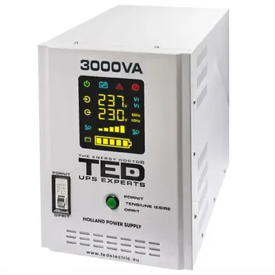 UPS centrala termica 3000VA 2.1KW, TED